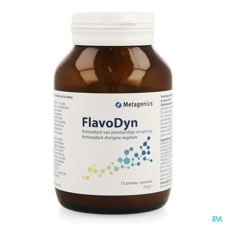 Flavodyn Pdr Pot 75g 4477 Metagenics