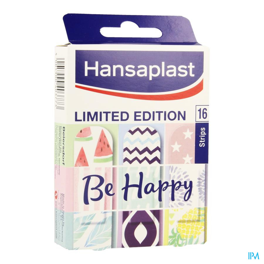 Hansaplast Pansement Be Happy Strips 16