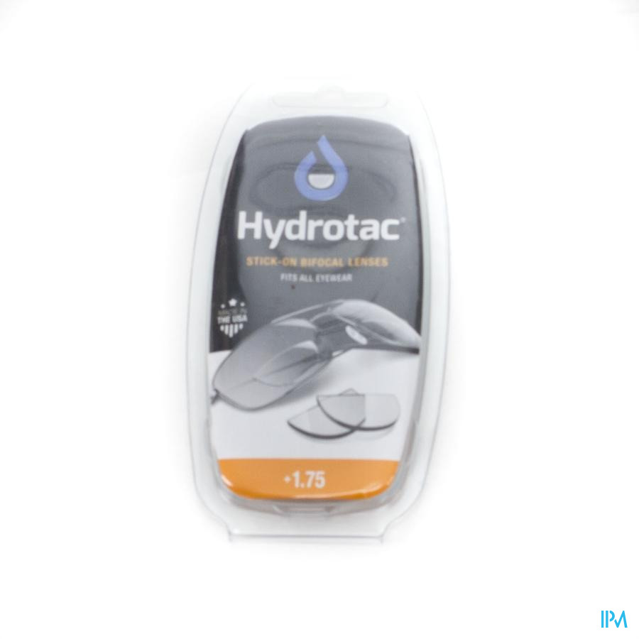 Hydrotac Stick-on Bifocal Lenses +1.75