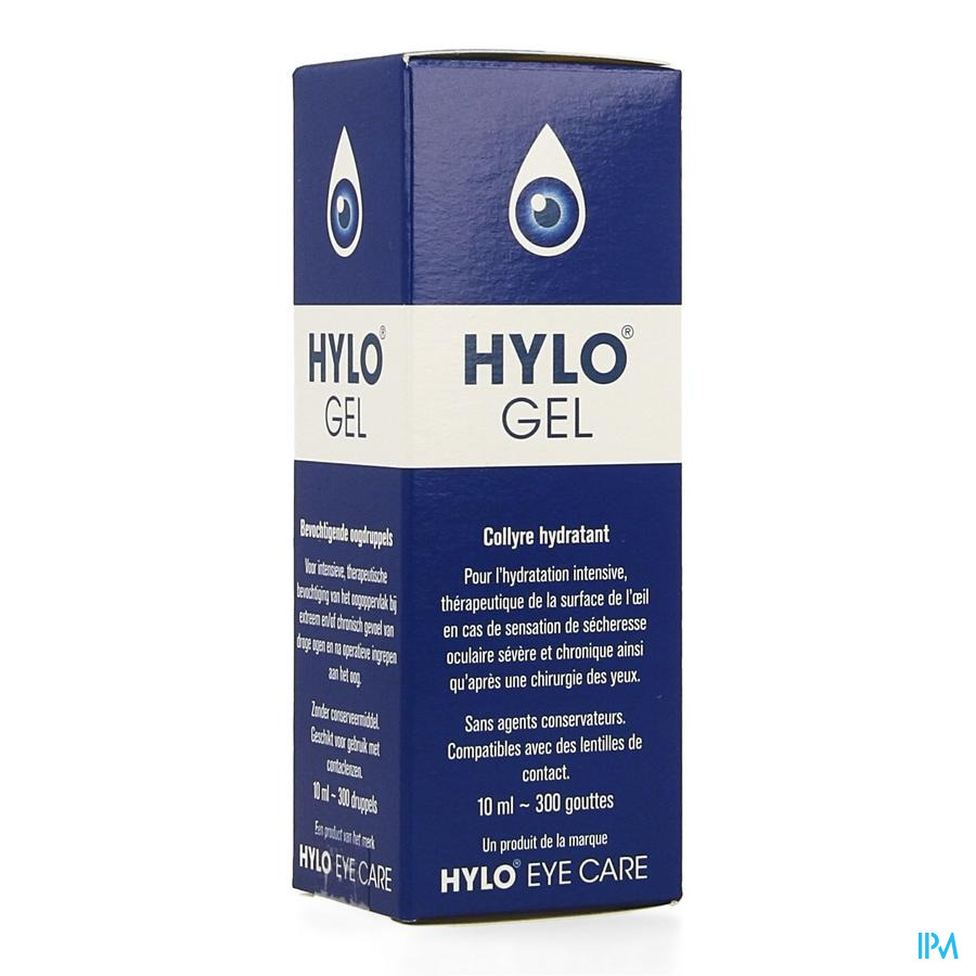 Hylo-gel Gutt Oculaires 10ml