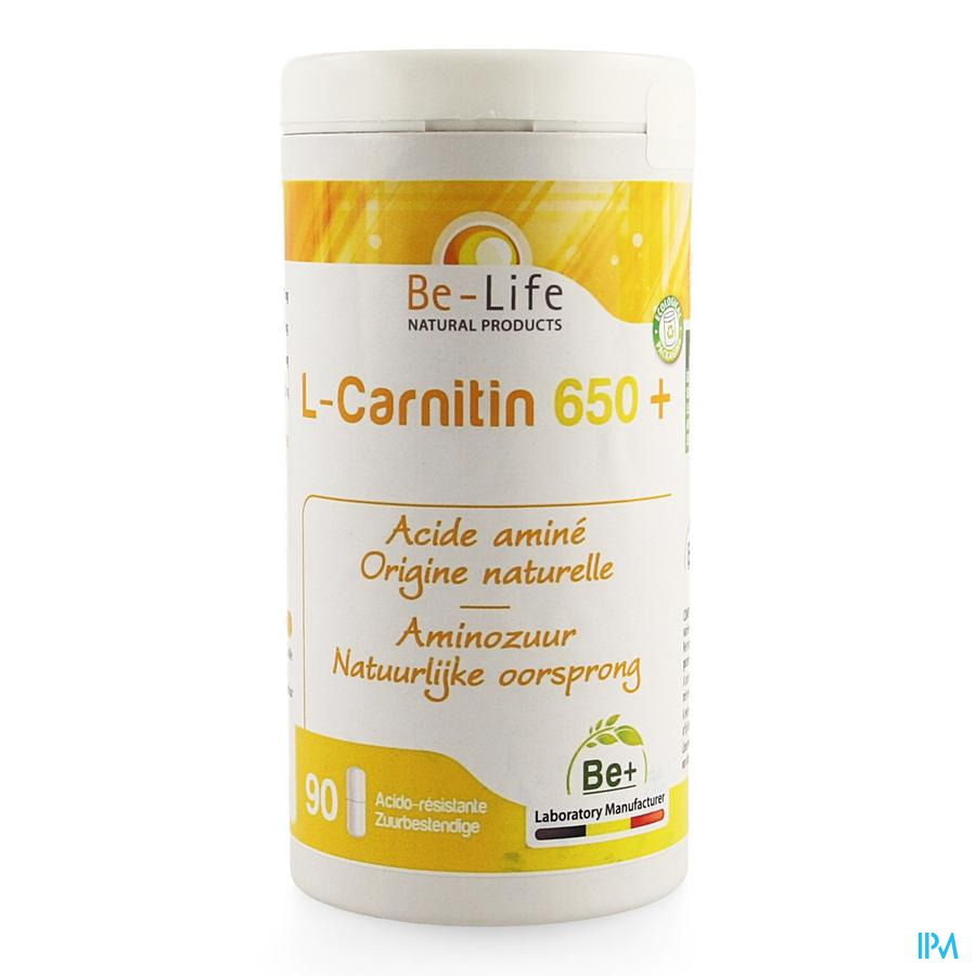 l-carnitine 650+ Be Life Caps 90