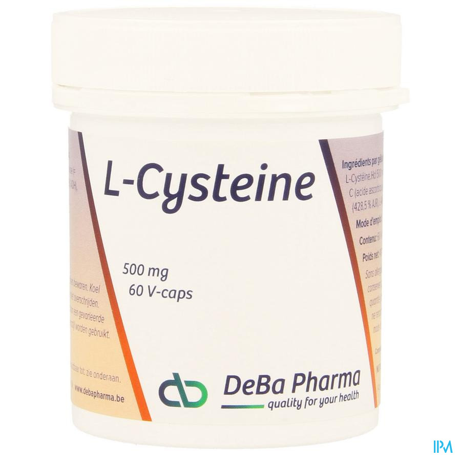 l-cysteine 500mg + Vit C-b6 V-caps 60 Deba