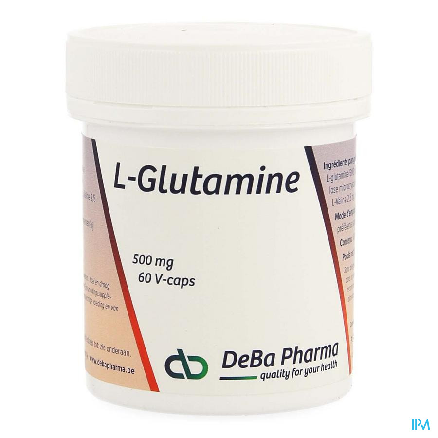 l-glutamine Caps 60x500mg Deba