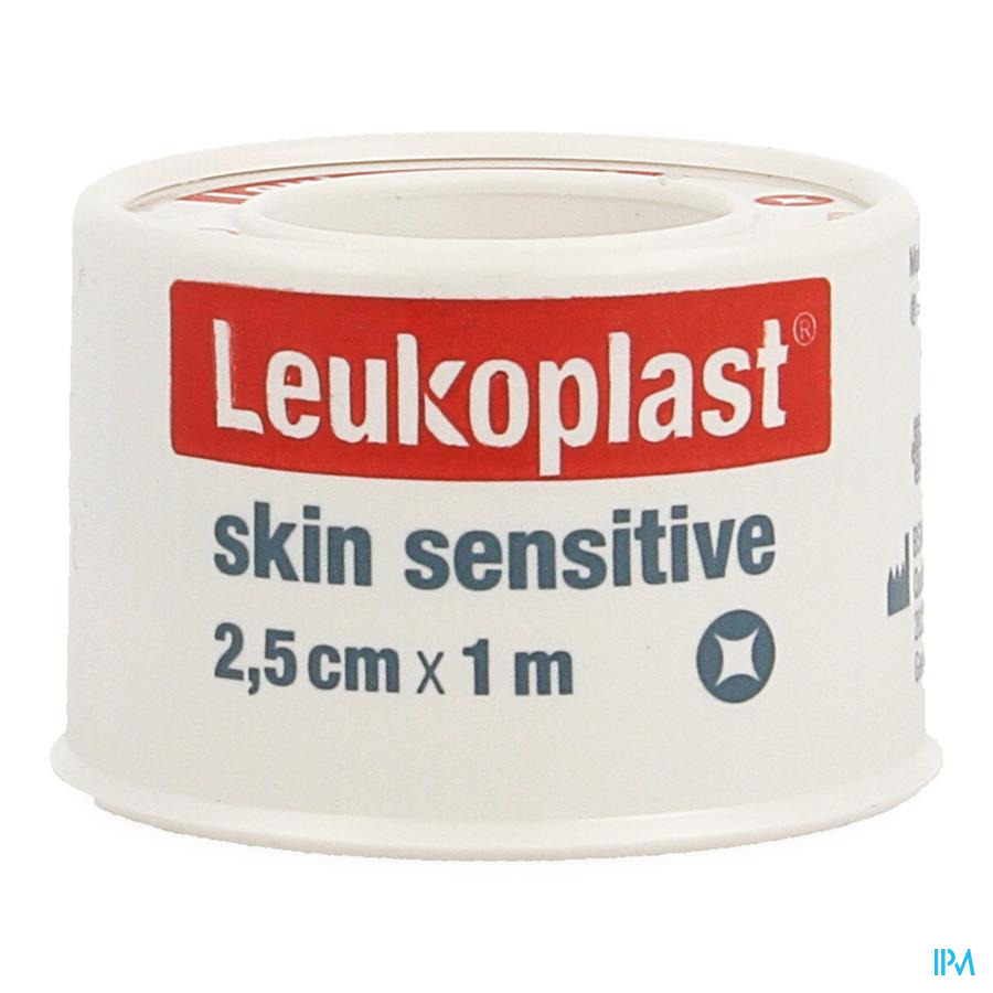 Leukoplast Skin Sensitive Flasque 2,5cmx1,0m