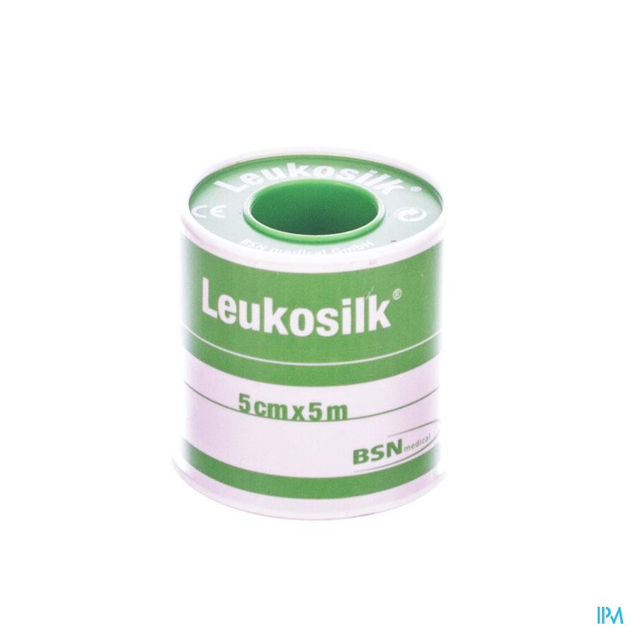 Leukosilk Fourreau Sparadrap 5,00cmx5m 1 0102400