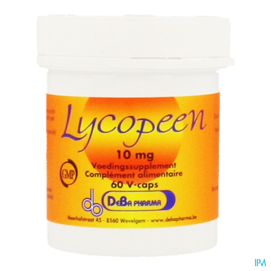 Lycopeen Caps 60x10mg Deba