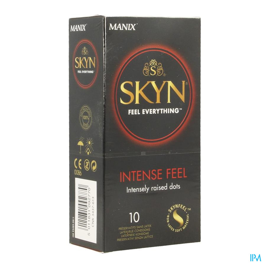 Manix Skyn Intense Feel Preservatifs 10