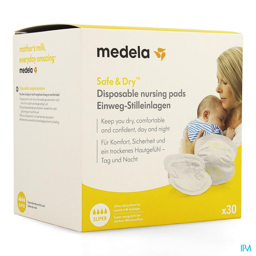 Medela Coussinet Allaitement Usage Unique 30