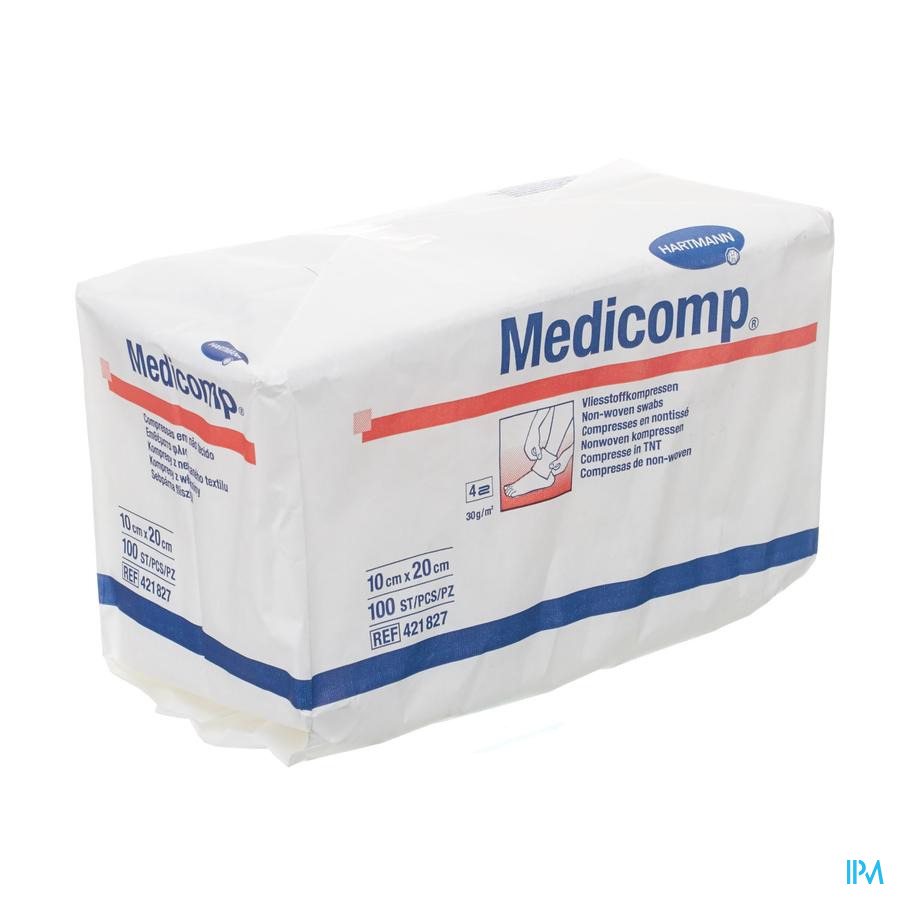 Medicomp 10x20cm 4pl. Nst. 100 P/s