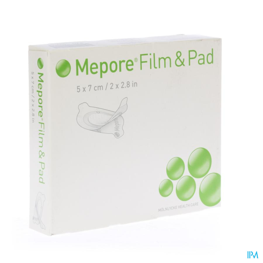 Mepore Film + Pad 5x 7cm 5 275210