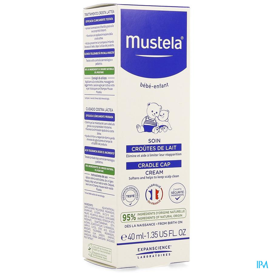 Mustela Ss Soin Croutes Lait Nf 40ml