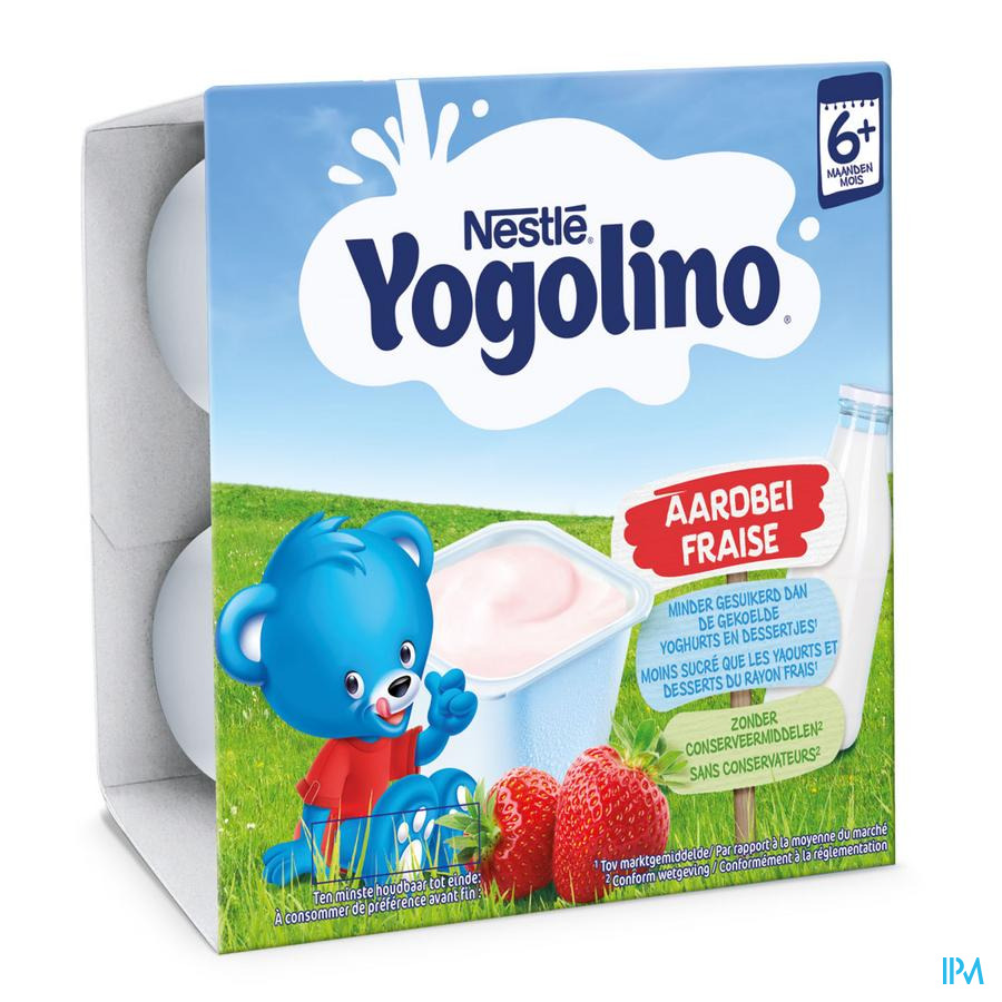 Nestle Baby Yogo Fraise 4x100g