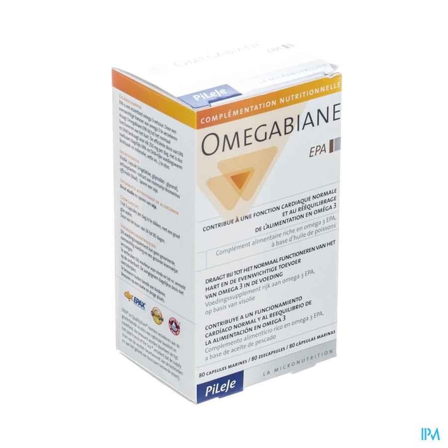Omegabiane Epa Caps 80