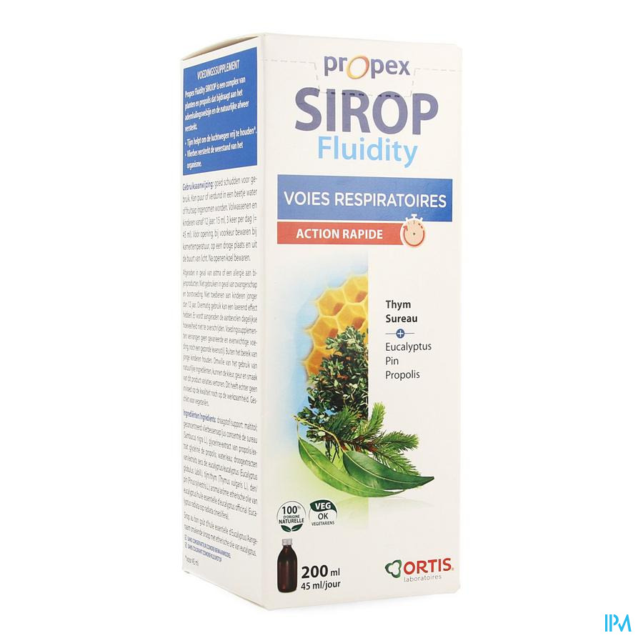 Ortis Propex Sirop Fluidifiant 200ml