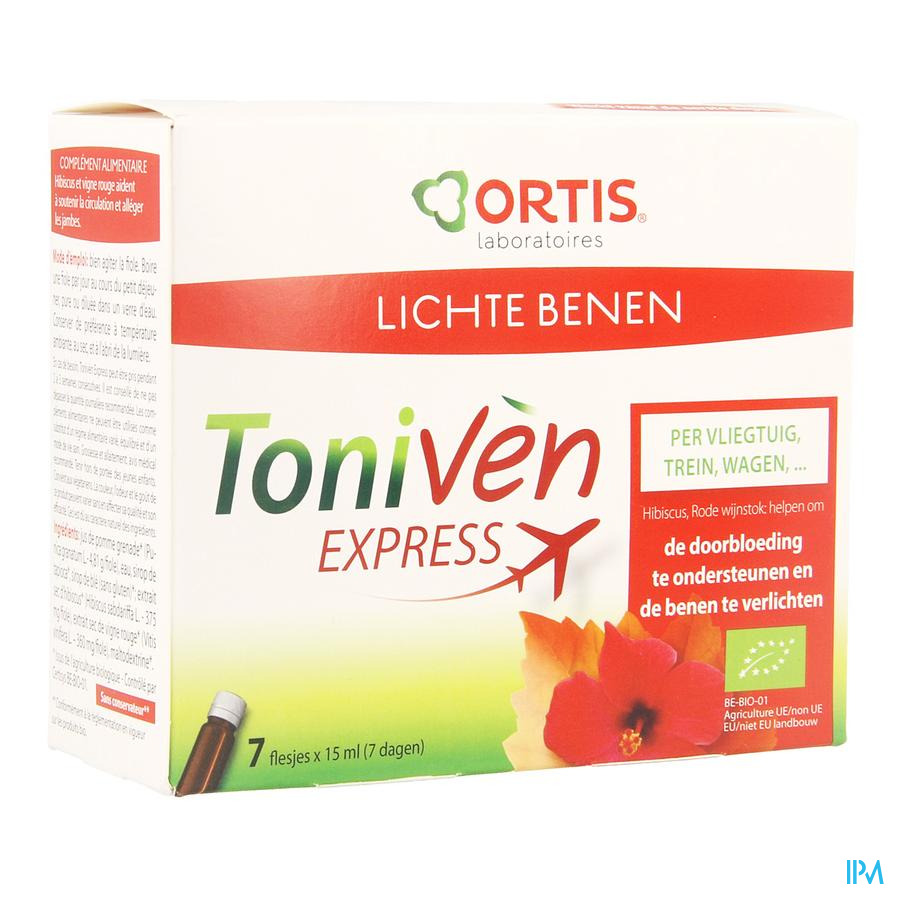 Ortis Toniven Express Monodose Fl 7x15ml