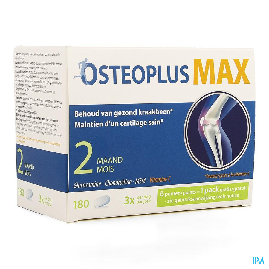 Osteoplus Max 2 Mois Comp 180