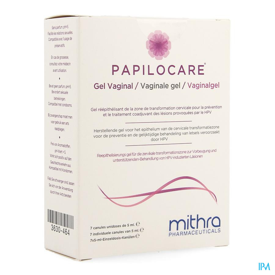 Papilocare Gel Vaginal Ud 7x5ml