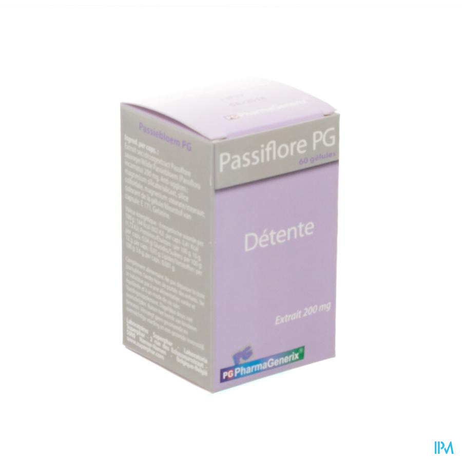 Passiflore Pg Pharmagenerix Caps 60