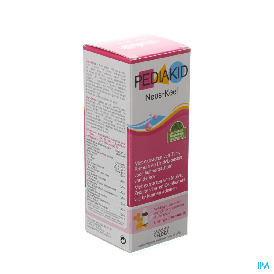 Pediakid Nez-gorge Sol Buv Fl 125ml