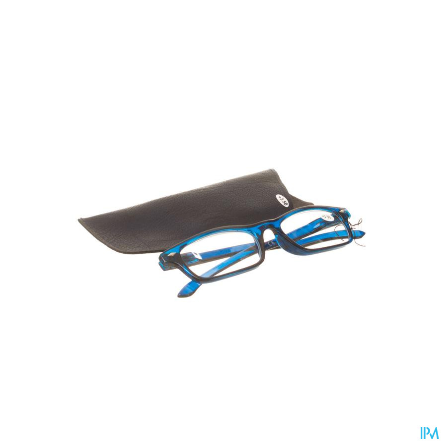 Pharmaglasses Lunettes Lecture Diop.+3.50 Dark Blu