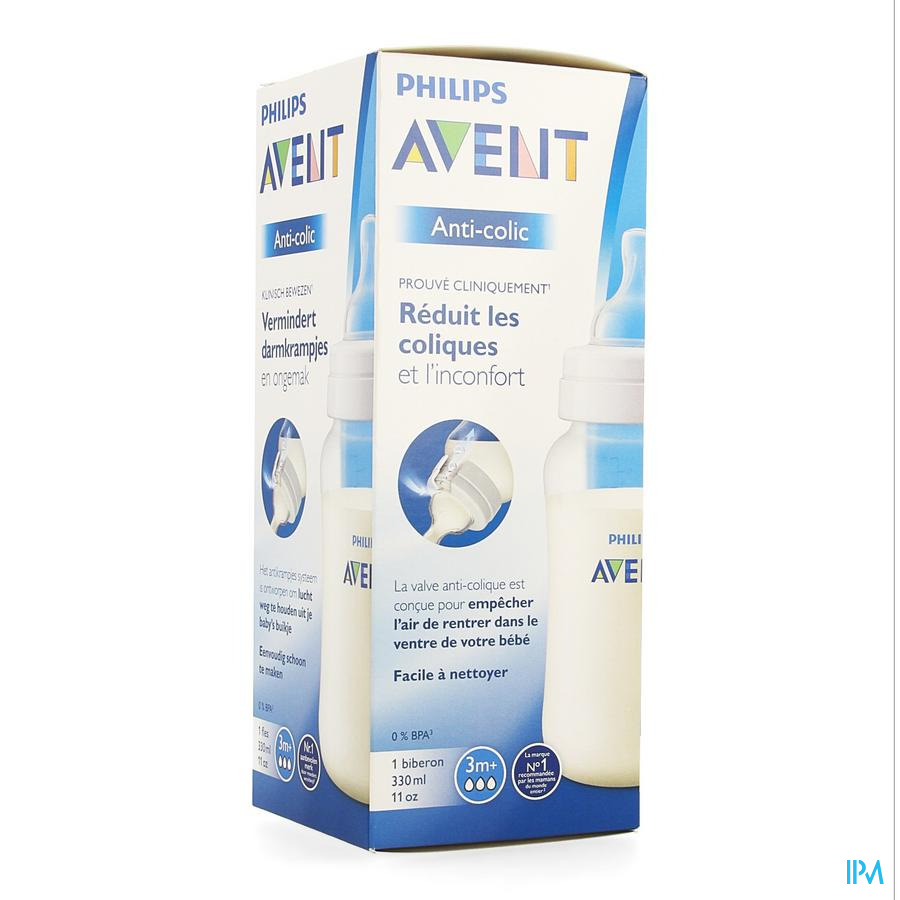 Philips Avent A/colic Biberon 330ml SCF816/17