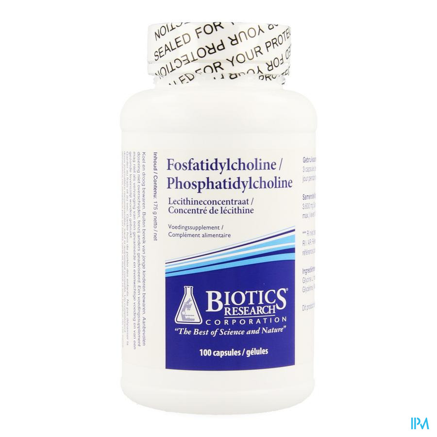 Phosphatidylcholine Biotics Caps 100