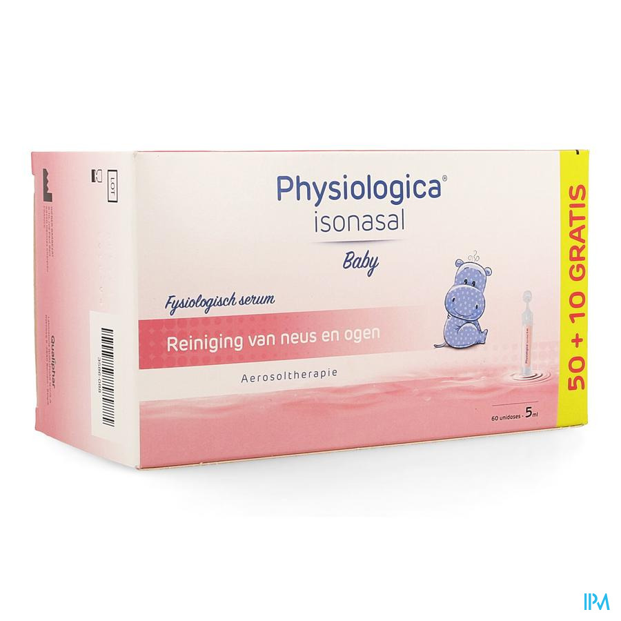 Physiologica Isonasal Unidose 50+10x5ml Promo