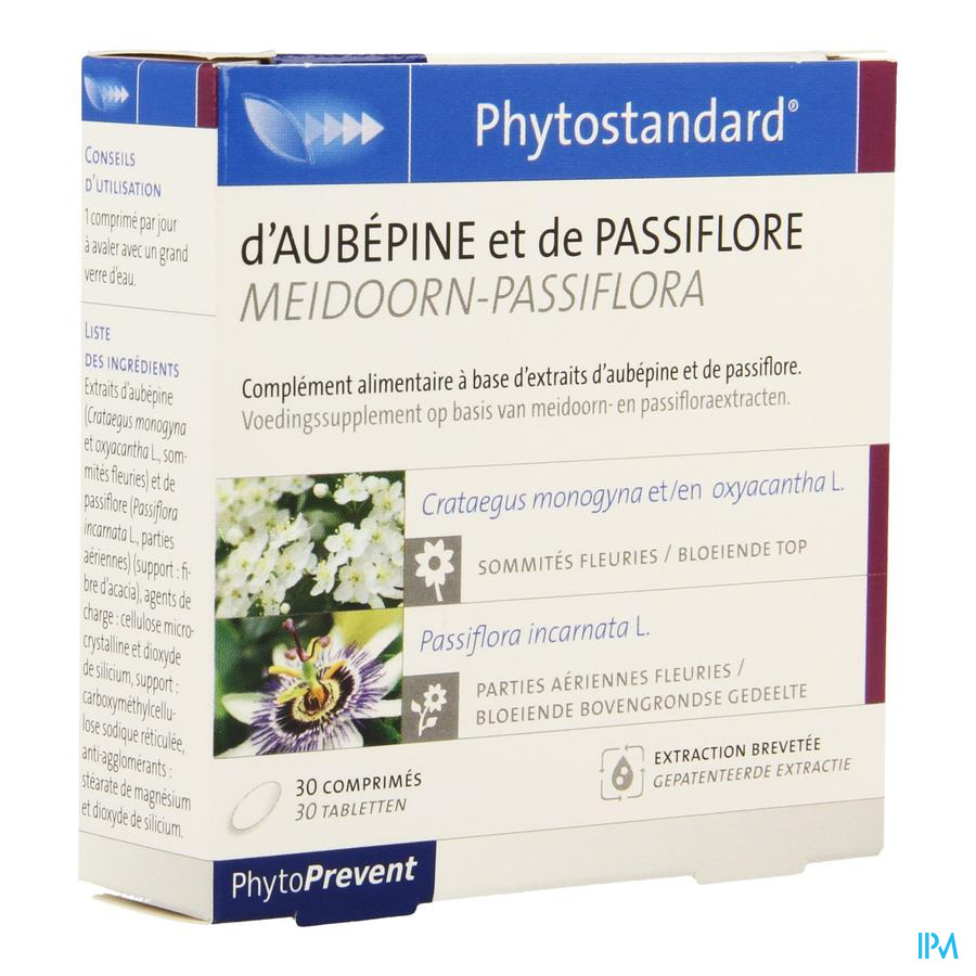 Phytostandard Aubepine-passiflore Blist.comp 2x15