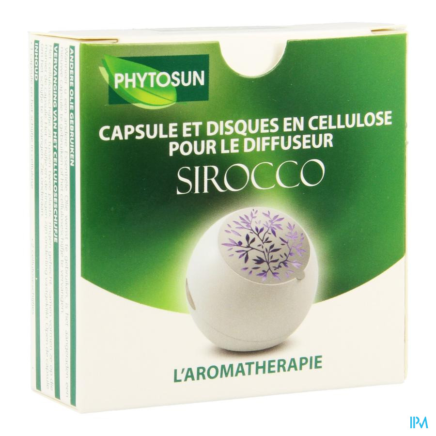 Phytosun Capsules Pour Diffuseur Sirocco 3