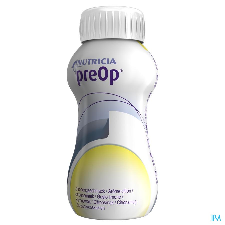Preop Drink Citron Bouteille 4x200ml 571499