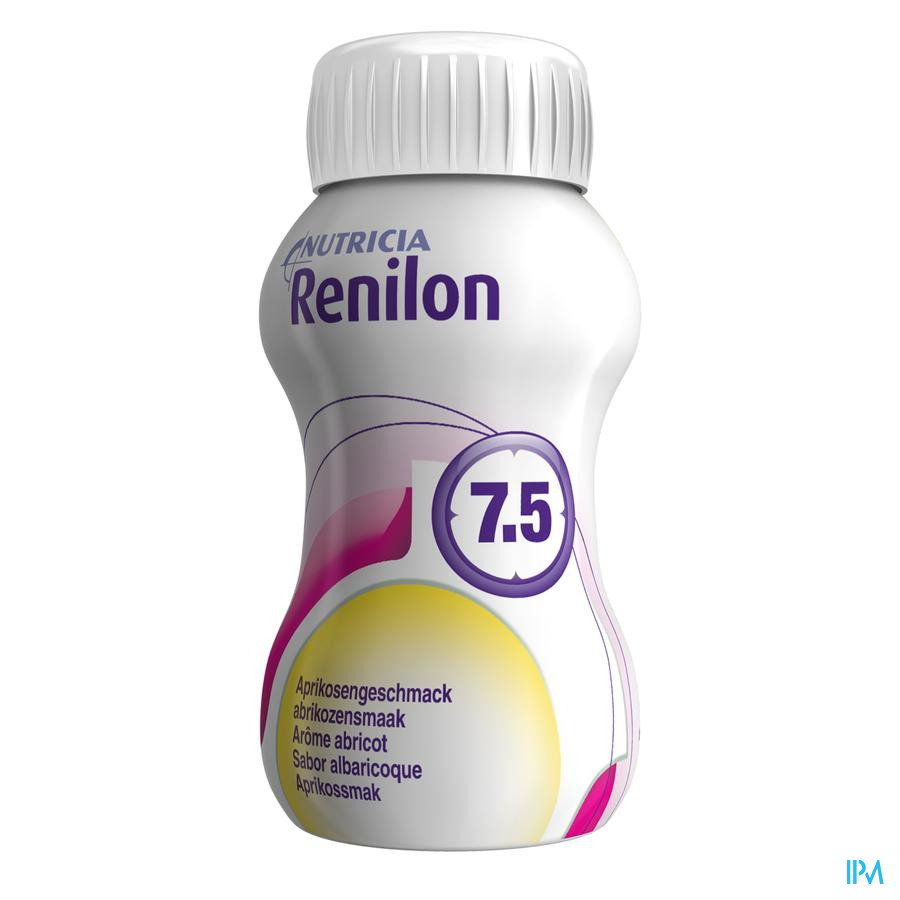 Renilon 7.5 Abricot Bouteille 4x125ml 570903
