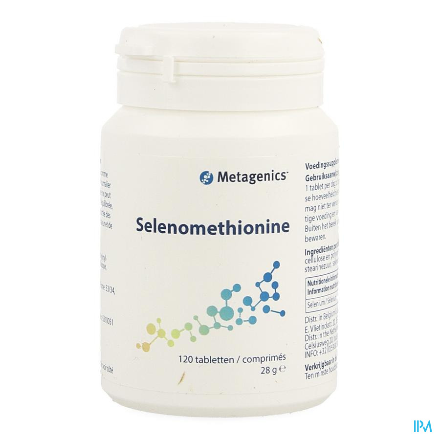 Selenomethionine 100y Tabl 120 1909 Metagenics