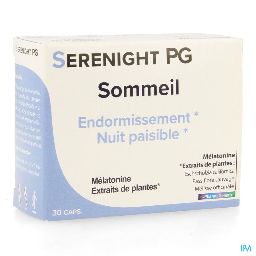 Serenight Pg Pharmagenerix Caps 30