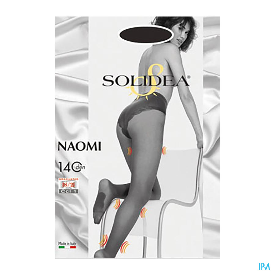 Solidea Collant Naomi 140 Nero 3-ml