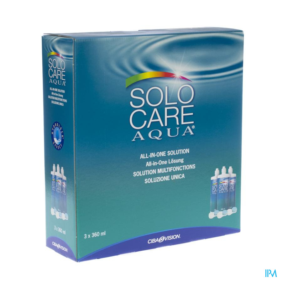 Solocare Aqua Multipack 3x360ml