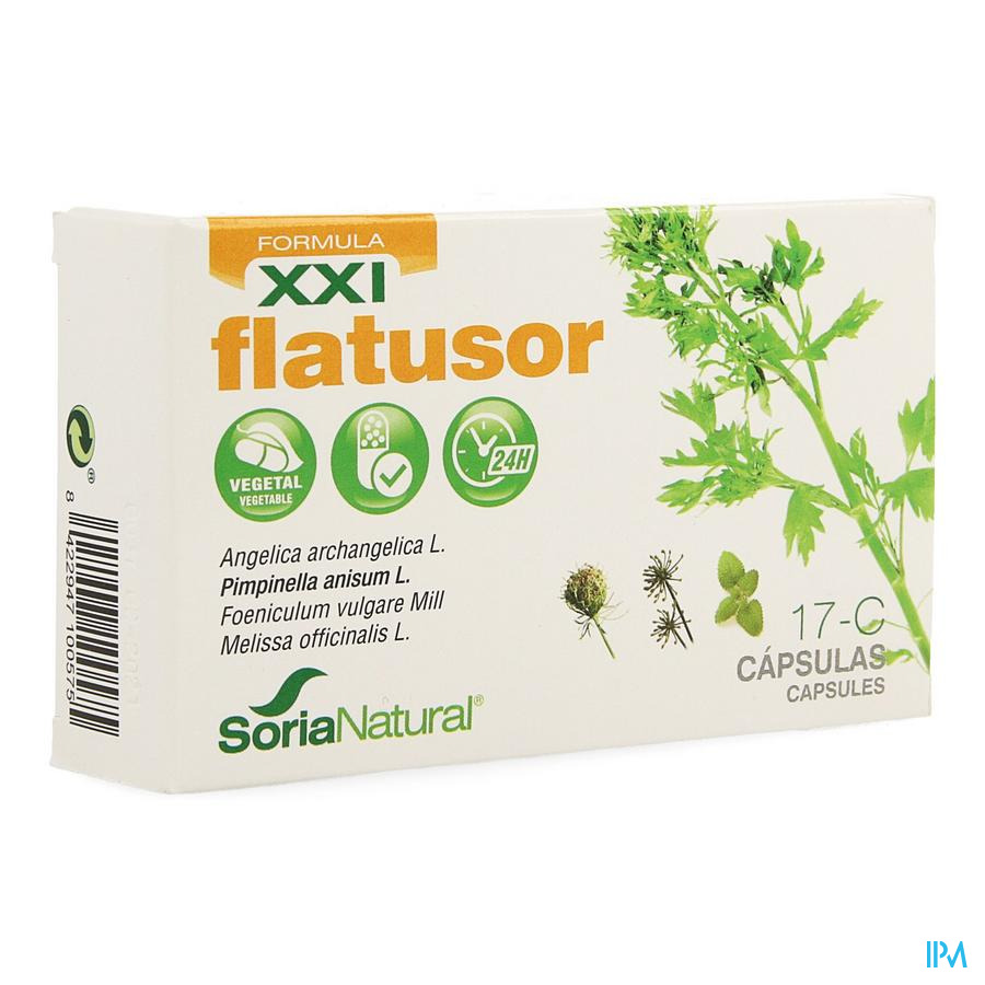 Soria 17-C Flatusor XXI 30 caps