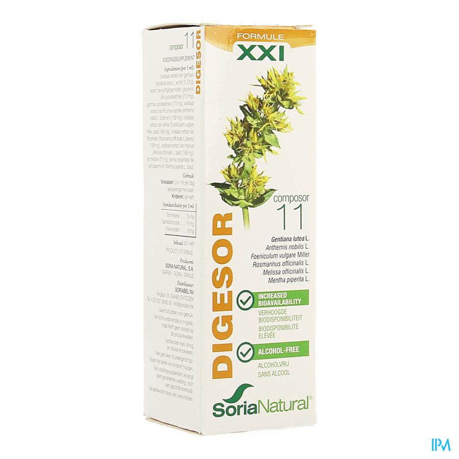 Soria Composor 11 Digesor XXI 50ml