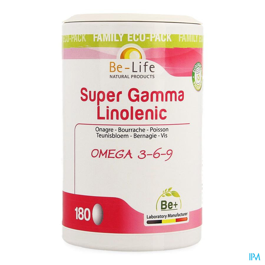 Super Gamma Linolenic Be Life Caps 180