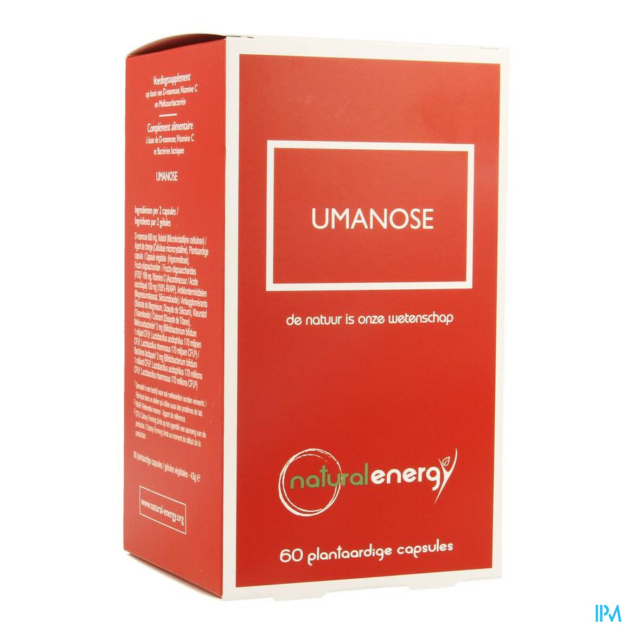 Umanose Natural Energy Caps 60