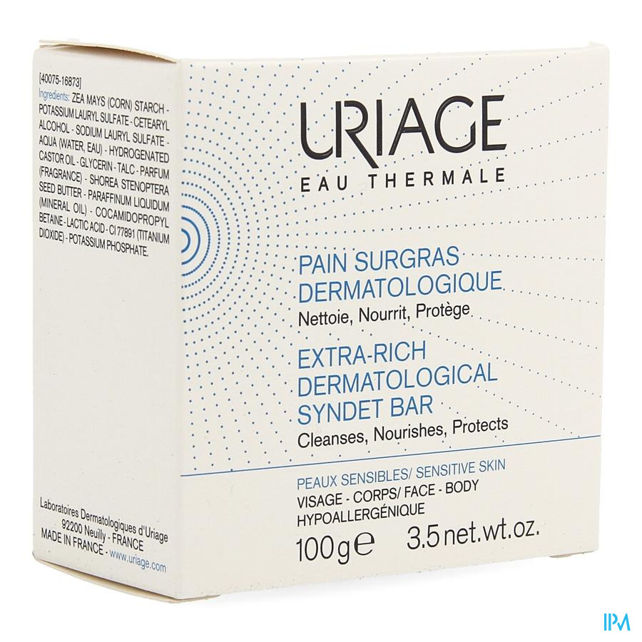 Uriage Thermale Pain Surgras 100g