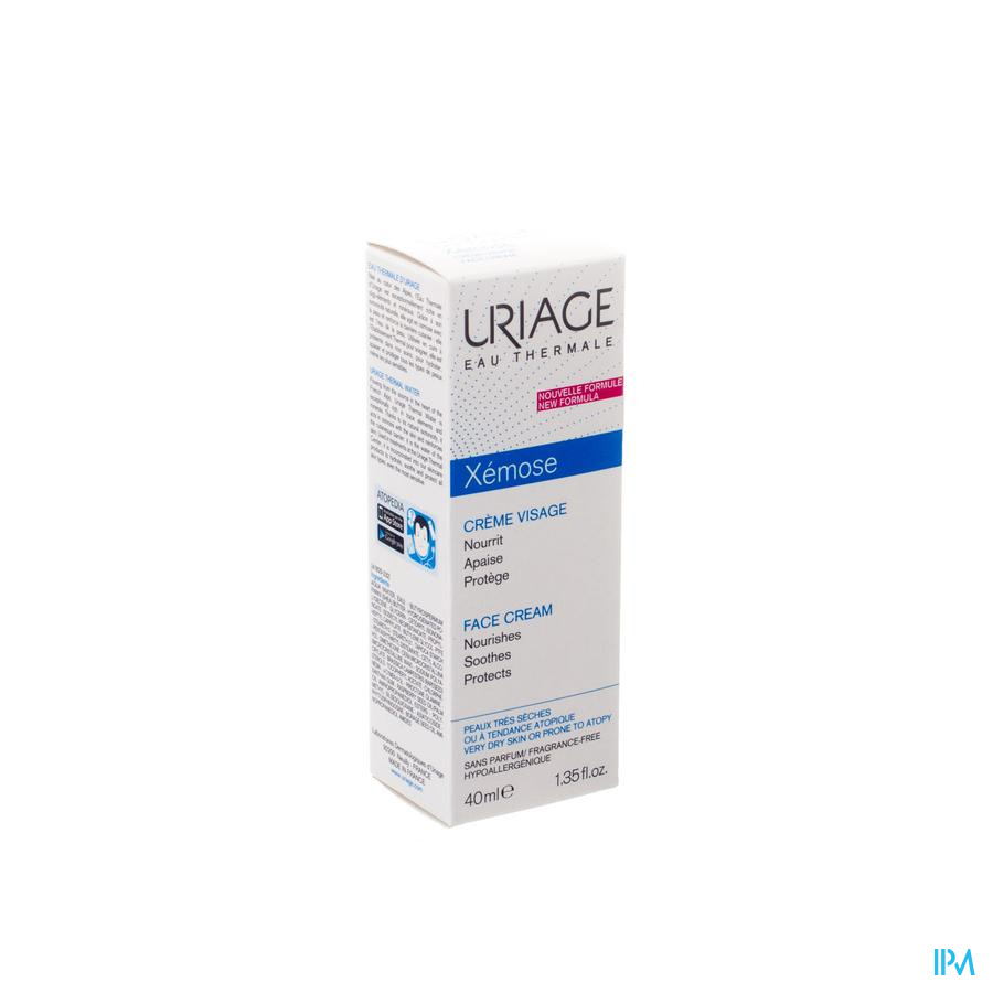 Uriage Xemose Creme Visage Nf Tube 40ml