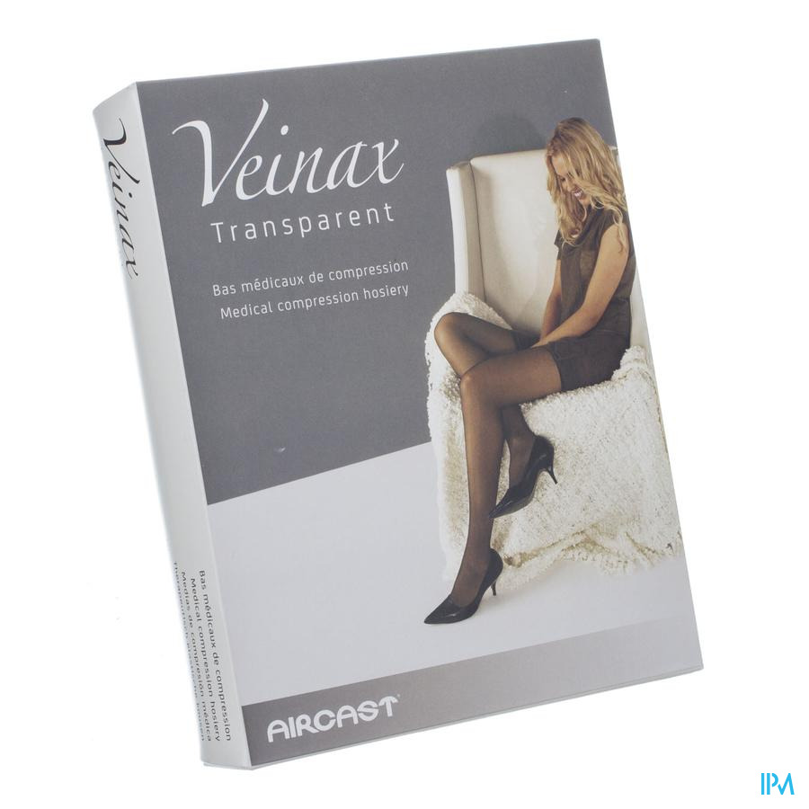 Veinax Collant Transparent 2 Long Beige Taille 3
