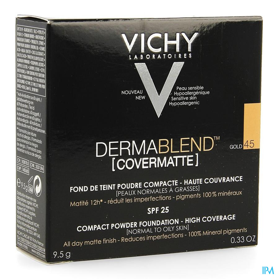 Vichy Fdt Dermablend Covermatte 45 9,5g