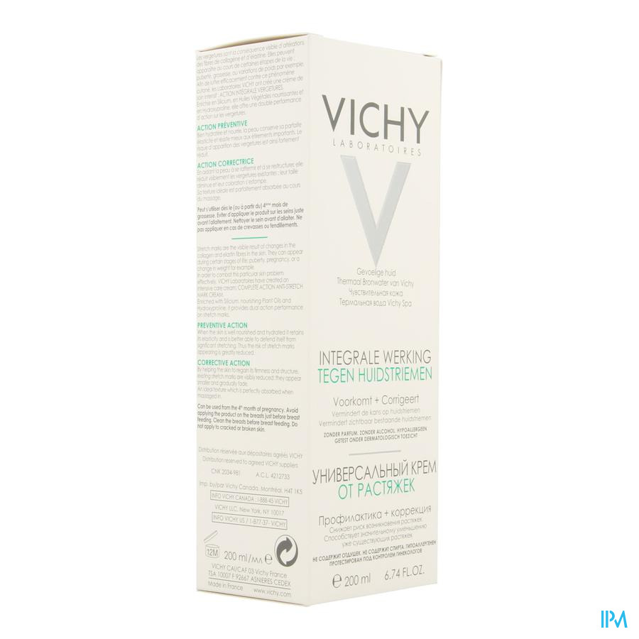 Vichy Soin Corp. Action Integrale Vergetures 200ml
