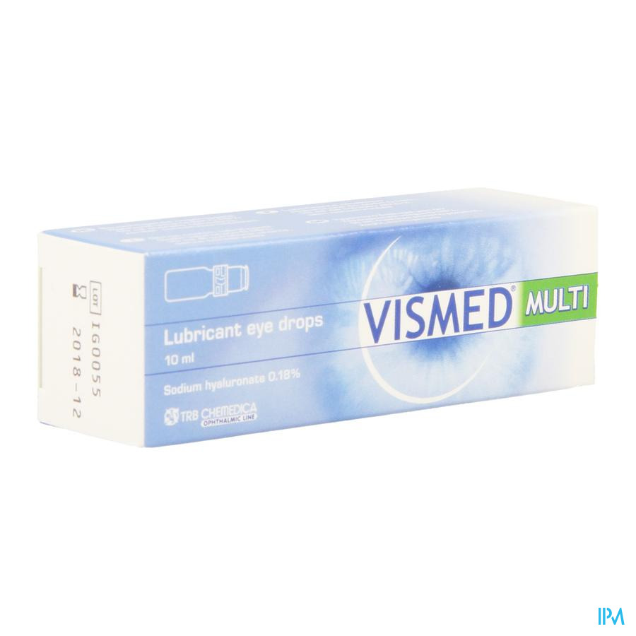 Vismed Multi Gutt Lubrifiant Oculaire 0,18% 10ml