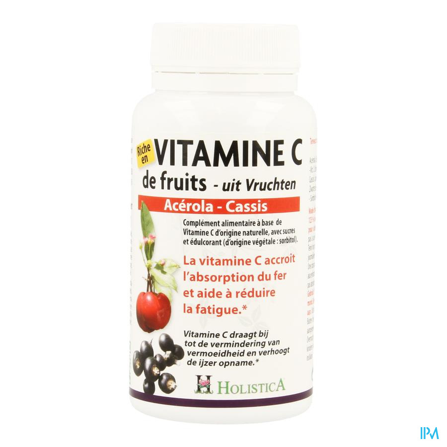 Vitamine C Acerola-cassis Comp 60 Holistica