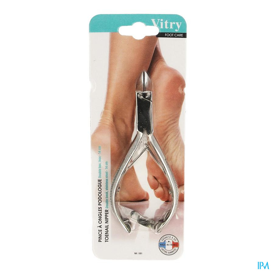 Vitry Classic Pince Ongles Double Bec 14cm 1051
