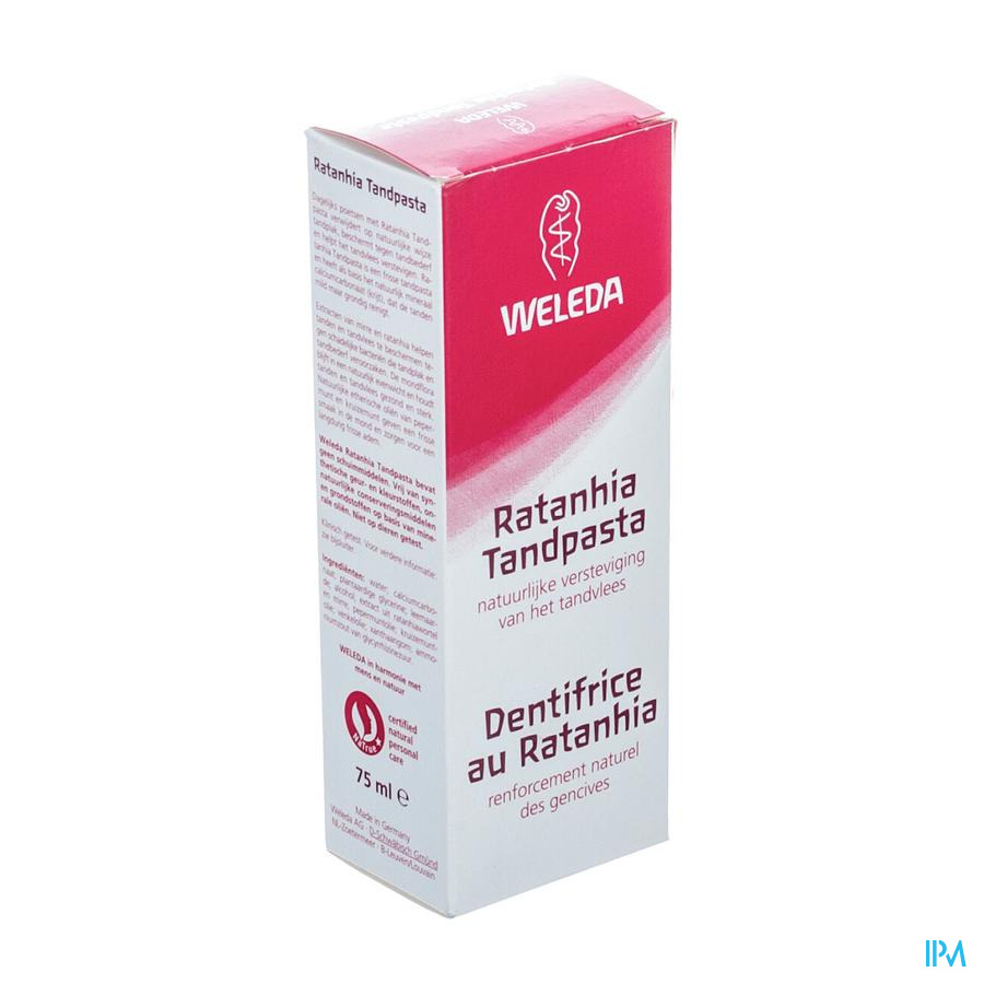 Weleda Dentif Ratanhia Rose 75ml