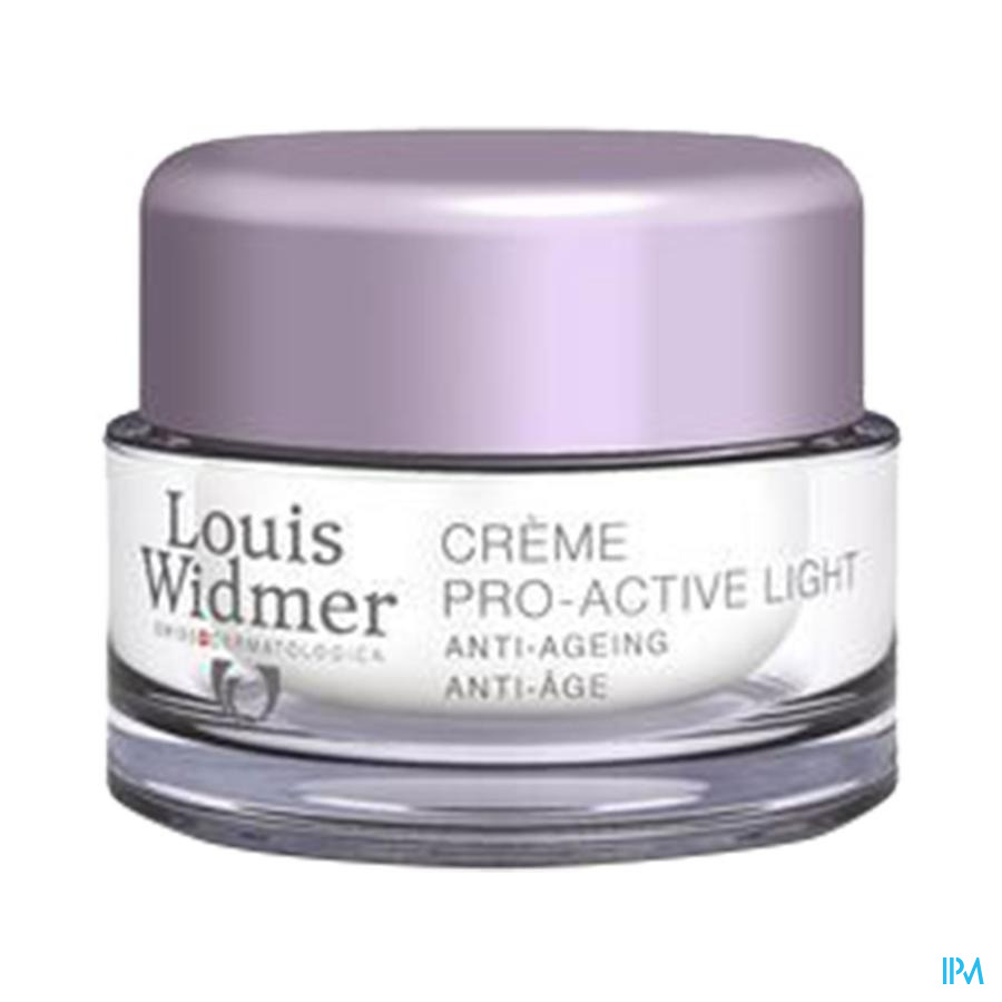 Widmer Cr Pro-active Light N/parf Cr Nuit Pot 50ml